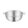 Rá Rổ Lưới gạo tổ ong Inox 28.5cm có tai có quai