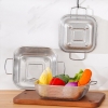 Rổ lưới inox hình chữ nhật-3