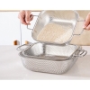 Rổ lưới inox hình chữ nhật-4