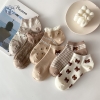 Set 10 Đôi Vớ Họa Tiết Gấu Cổ Ngắn 1