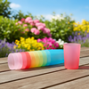 TL Set 10 ly nhựa sắc màu picnic 3