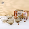 Set 2 Cốc Kèm 2 Bát Thủy Tinh 1