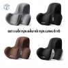 Set 2 Gối Tựa Đầu và Tựa Lưng Ô Tô 1