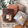 Set 2 Khăn Tắm Muji Lông Cừu đủ màu 1