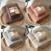 Set 2 Khăn Tắm Muji Lông Cừu đủ màu 2