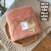 Set 2 Khăn Tắm Muji Lông Cừu đủ màu 3