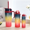 Set 3 bình cầm tay Beauty kèm bình chia vạch cầu vồng 2