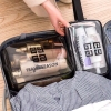 SÉT 3 TÚI NHỰA MÀU ĐEN TRONG SUỐT ĐỰNG ĐỒ GIVENCHY TRAVEL 2