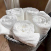 Set 5 khăn mặt Muji trắng hàng xuất khẩu dư bán rẻ 2
