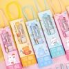 Set 5 Món Dụng Cụ Học Tập ( viết chì, tẩy, gọt…) có dây đeo