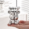 SÉT 6 CÁI NĨA GẤU BEARBRICK SIÊU XINH TIỆN LỢI GỐM SỨ