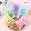 SG: TOC04 Set 6 Dây Cột Tóc Lò Xo Nhựa 1