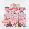 Set 6 Hộp BLIND BOX Mô Hình Búp Bê Melody Kuromi