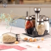 Malicook sét 6: Set 6 lọ đựng gia vị xoay 360 độ tiện lợi (T12) (Sét)