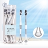 Set Bàn Chải Đánh Răng + Cạo Lưỡi Silicon Kháng Khuẩn (T200) (Sét)