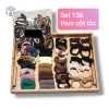 Set Dây Chun Cột Tóc 136 chi tiết 1