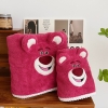 Sét khăn tắm + khăn mặt gấu hồng Lotso/ sóc hồng ngẫu nhiên