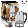 Sokany SK-1027: Ấm Đun Siêu Tốc Thủy Tinh 2
