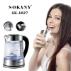 Sokany SK-1027: Ấm Đun Siêu Tốc Thủy Tinh 3