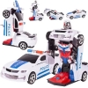Đồ Chơi Xe Cảnh Sát Biến Hình Robot (T72) - (Hộp)