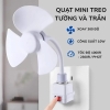 Quạt Mini Treo Tường Xoay 360 Độ (T50) - (Cái)