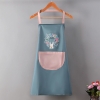 Tạp dề chống thấm + Có chỗ để điện thoại Hello Spring