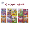 Bộ 10 Quyển Luyện Viết Tập Tô Chữ Và Tô Số Cho Bé Mẫu Giáo (T100) - (Bộ)