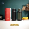 SG Hàng xịn: Bình Giữ Nhiệt Có Quai Xách Kèm Cốc 2000ML (T20) - (Cái)