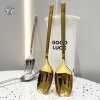 THÌA MẠ VÀNG ĂN CƠM INOX HOÀNG GIA (T1000) (Cái)
