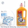KBN Hàng Nhật, Tem phụ & HĐ: Chai thông tắc đường ống, cống Rocket 800g