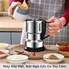 Máy xay hạt, bột ngũ cốc inox có tay cầm