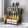 KỆ 2 TẦNG NHÀ BẾP đựng đũa thìa Dao thớt