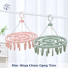 Móc Nhựa Chùm Dạng Tròn