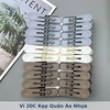 Vỉ 20C Kẹp Quần Áo Nhựa