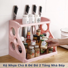 KỆ NHỰA CHỮ B KỆ ĐỂ ĐỒ 2 TẦNG HOẶC ĐỂ GIA VỊ NHÀ BẾP