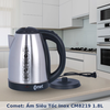 Comet: Ấm siêu tốc inox CM8219 1.8L