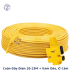 CUỘN DÂY ĐIỆN 20-23mét + Kèm Đầu, Ổ Cắm