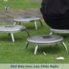 GHẾ ĐẨU INOX LÙN CHÂN NGẮN