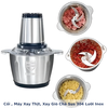 Cối , Máy xay thịt, xay giò chả sus 304 lưỡi inox