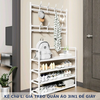 KỆ Chữ L: GIÁ TREO QUẦN ÁO 3IN1 ĐỂ GIÀY