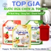 Topgia: Túi Nước Rửa Chén Hương Thiên Nhiên 2L 1