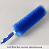Chổi Phủi Bụi tay cầm ngắn bẻ cong màu xanh, xám