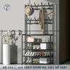 KỆ Chữ L: GIÁ TREO QUẦN ÁO 3IN1 ĐỂ GIÀY