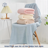 Khăn San hô: khăn tắm san hô cỡ lớn 70x140cm thấm hút nước