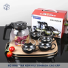 BỘ BÌNH TRÀ KÈM 4 LY SIMBADA- Ko bao đổ bể vc