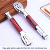 Kẹp gắp bánh, gắp đá thức ăn trái cây bằng inox cao cấp
