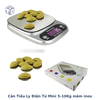 Cân Tiểu Ly Điện Tử Mini 5-10Kg mâm inox