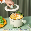 Nồi chữ Q: Nồi Lẩu mini đa năng QZHU có nắm cầm chống nóng