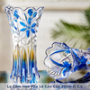 Lọ Cắm Hoa Pha Lê Cao Cấp 20cm H.Z.L- ko bao bể vc