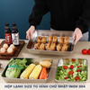 HỘP LẠNH SIZE TO HÌNH CHỮ NHẬT INOX 304 Ko bao móp vc